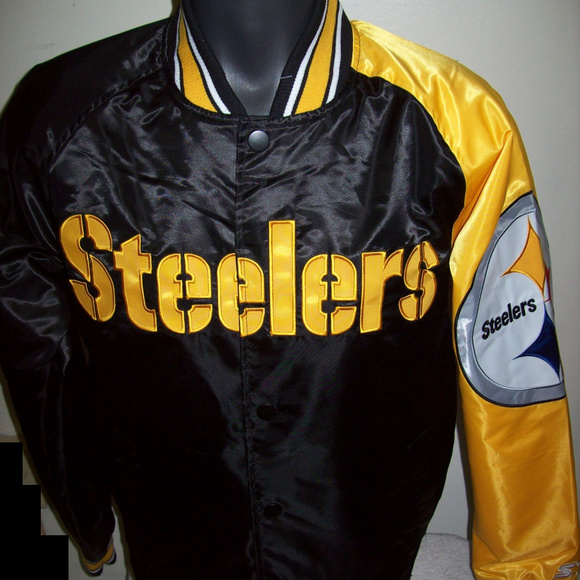 STARTER Jackets & Coats Pittsburgh Steelers Starter Dugout Jacket